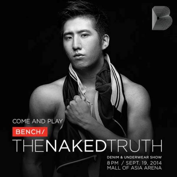 Jeric Teng for The Naked Truth Bench fashion show