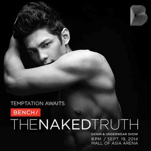 Joseph Marco for The Naked Truth Bench fashion show