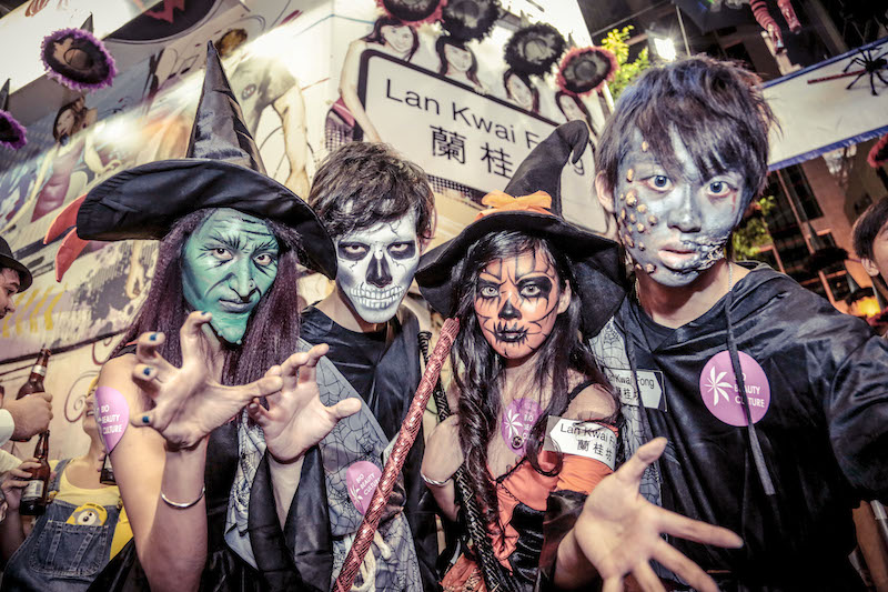 Lan Kwai Fong Halloween Street Party
