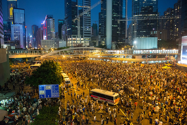 Occupy Central, Hong Kong