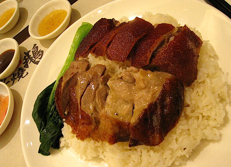 Goose and Pork on Rice