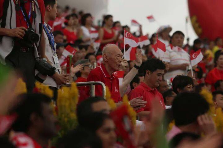Lee Kuan Yew NDP 2014