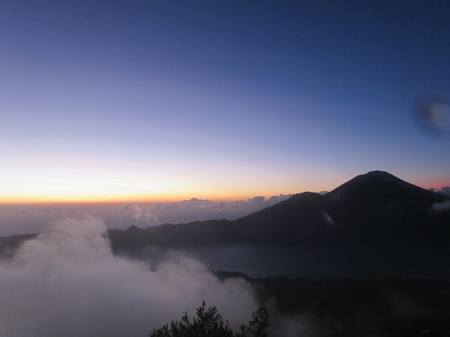 Cloudy Batur