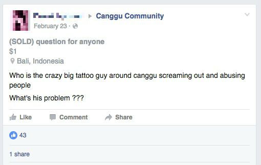 Canggu Community query