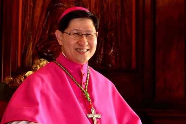 Manila Archbishop Luis Antonio Cardinal Tagle FILE PHOTO