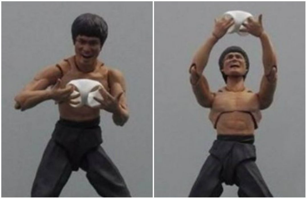 What are those?! Joke photos of Bruce Lee figurine blasted for being  disrespectful | Coconuts