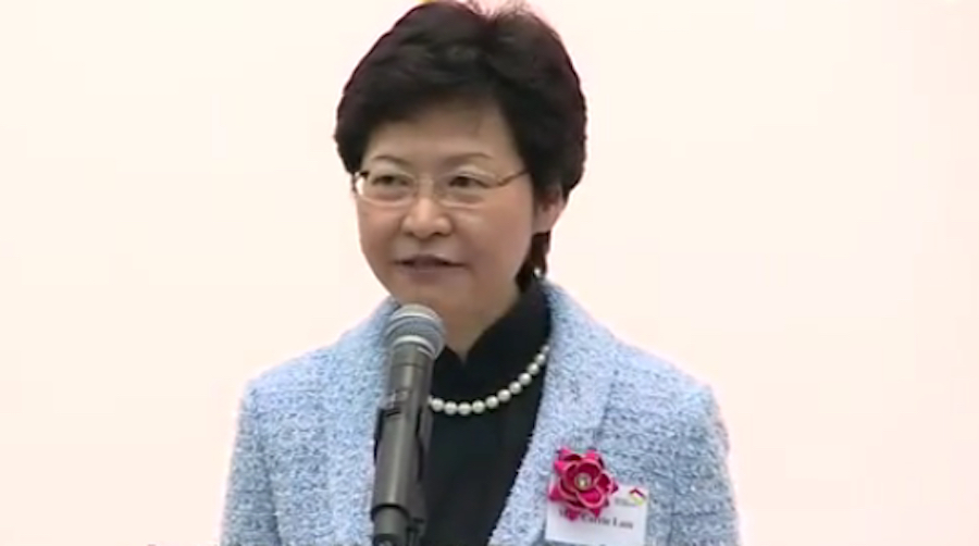Carrie Lam FILE PHOTO