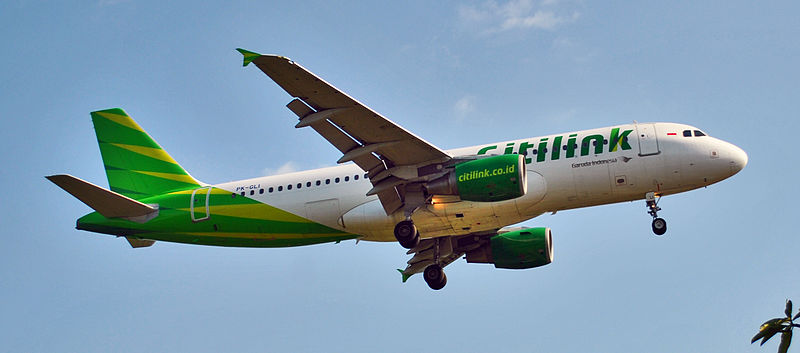 Photo of a Citilink airplane for illustration purpose only. Photo: Wikimedia Commons