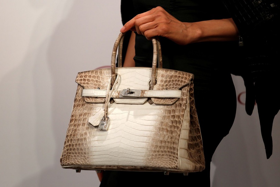 Will this Hermès Himalaya Kelly set a new record in Hong Kong? The  diamond-encrusted 'rarest handbag in the world' is expected to sell for  millions to a collector at Sotheby's online auction