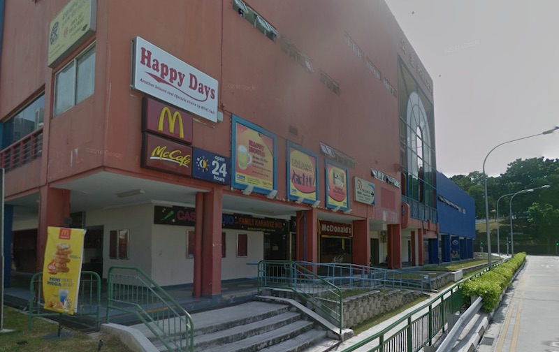 The now-defunct McDonald’s outlet at Bedok Interchange, where Madam Goh first applied for the job in 1998. 