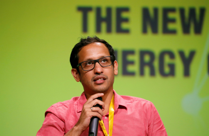 File photo of Gojek founder and its former CEO Nadiem Makarim. Photo: Reuters