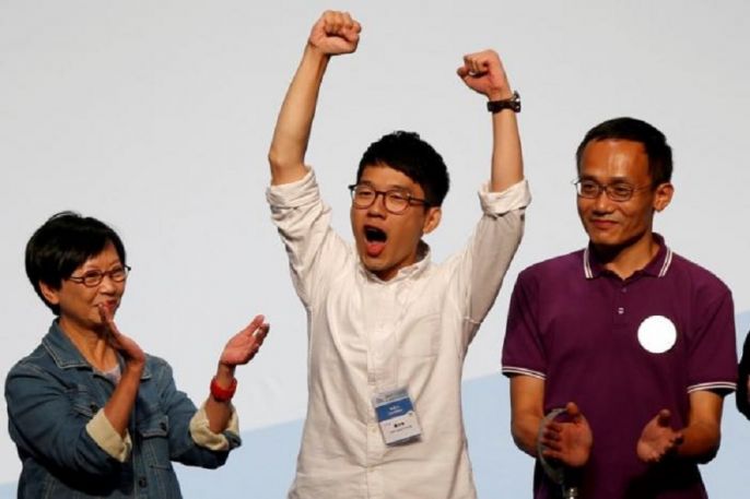 Nathan Law, former leader of the Umbrella Movement, was one of the barred officials. FILE PHOTO