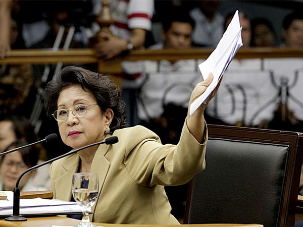 Former Philippines Ombudsman Conchita Carpio Morales. Photo via GMANetwork.