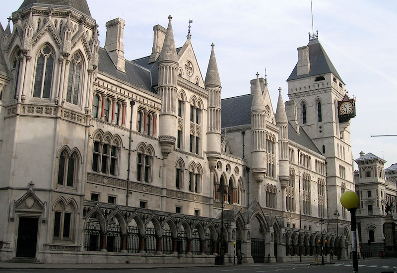 The Royal Courts of Justice, home to the High Court of Justice of England and Wales. Photo: Wikimedia Commons