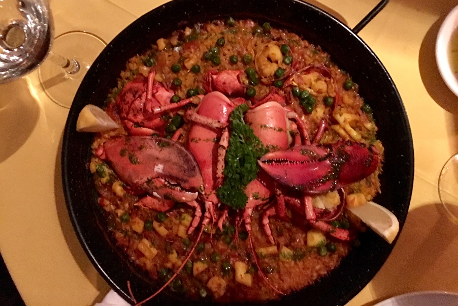 Lobster paella at Olé, Hong Kong