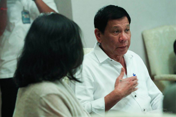 President Rodrigo Duterte PHOTO: Facebook/ Presidential Communications