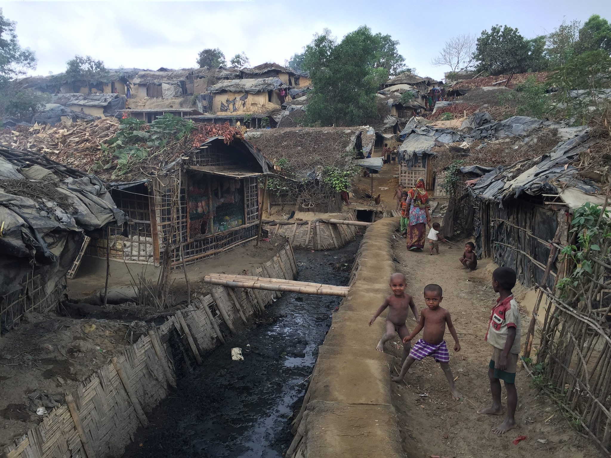 A Rohingya refugee camp in Bangladesh. Photo: EU/ECHO/Pierre Prakash