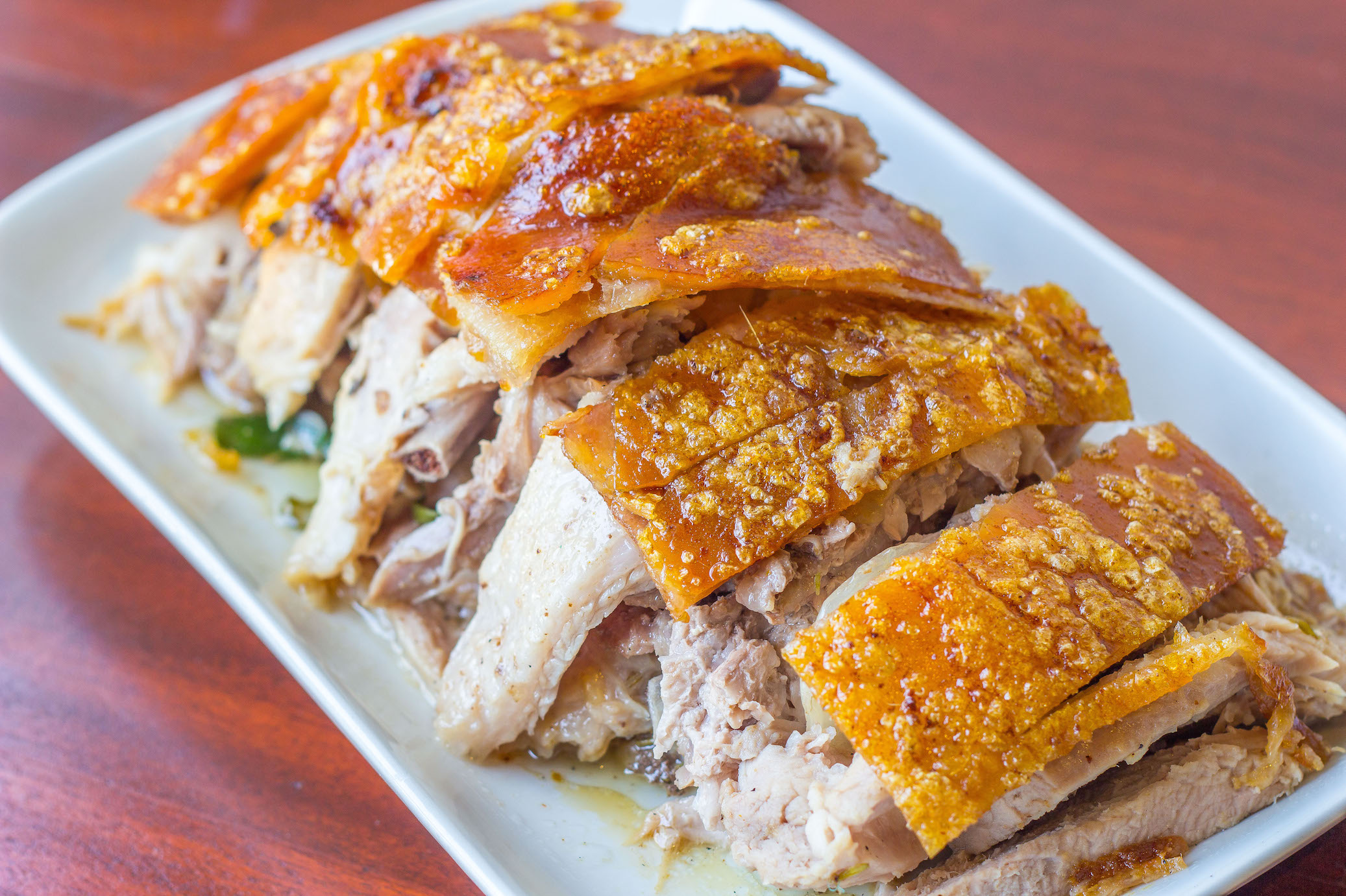 Zubuchon’s famous lechon (roasted pig) is now available in Makati City. PHOTO: Ching Dee