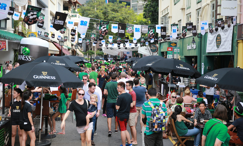 Previous year’s St Patrick’s Day Street Festival