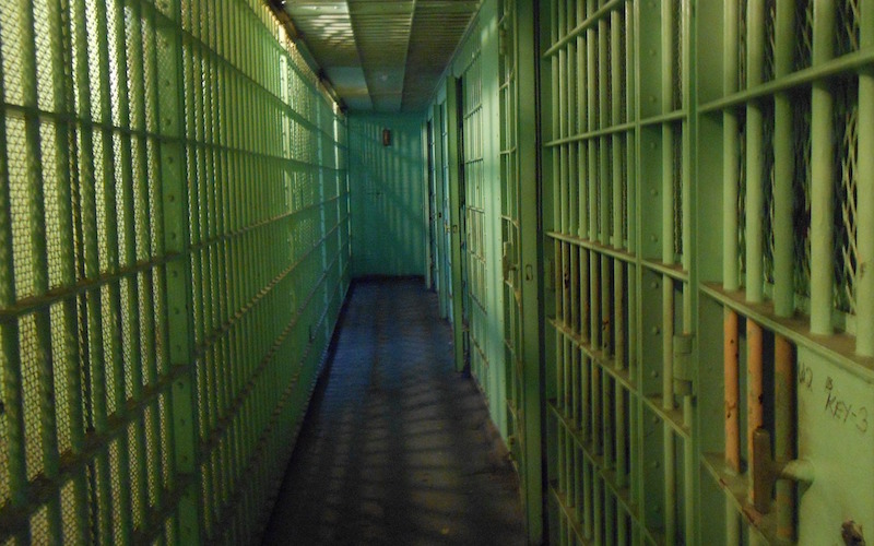 All the bars in a jail are for nothing if inmates can just kick straight through the ceiling. Photo: Pixabay