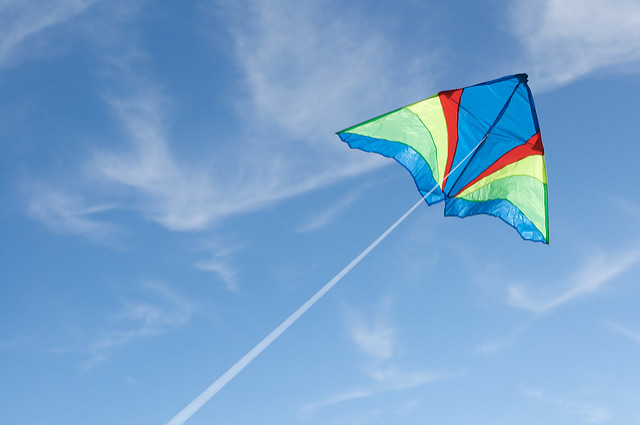 Illustration of a kite. Photo: Flickr