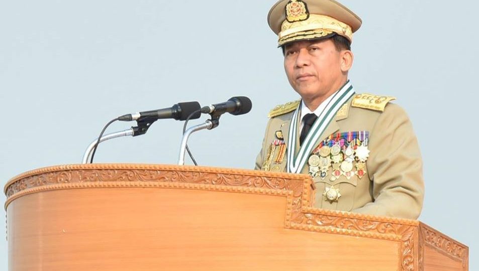 Banned: Myanmar military chief Min Aung Hlaing gets the boot from Twitter |  Coconuts Yangon