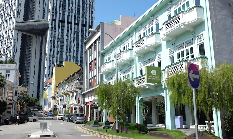The hotel along Bukit Pasoh Road. Photo: <a href=