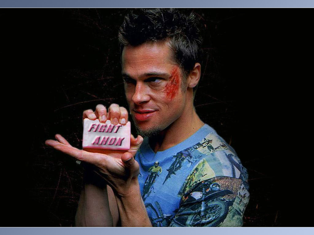 Source image: Brad Pitt, “Fight Club”, Fox Pictures. 