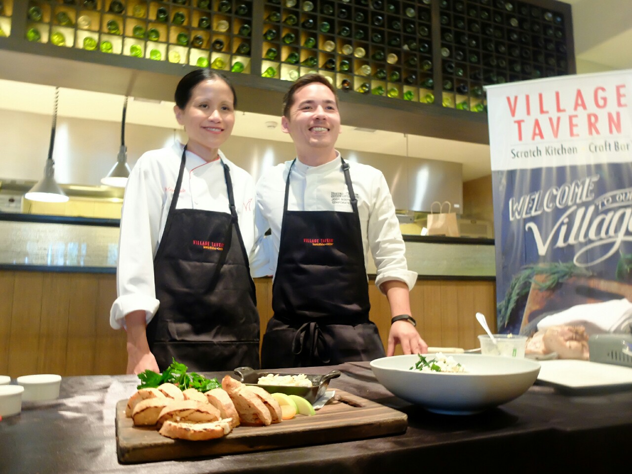 Chef Grace Viado and Chef Josh Boutwood. PHOTO: Coconuts Manila