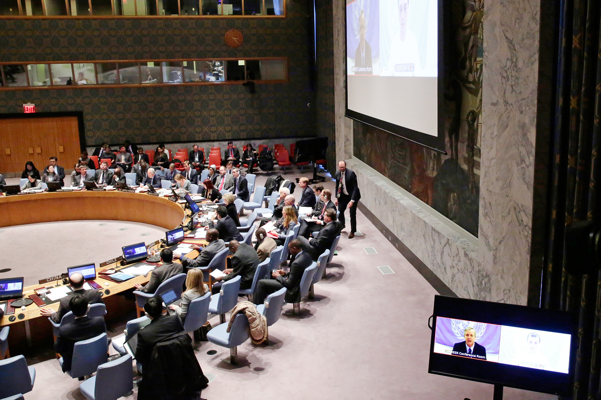 A UN Security Council meeting. Photo: UN Photo/Evan Schneider