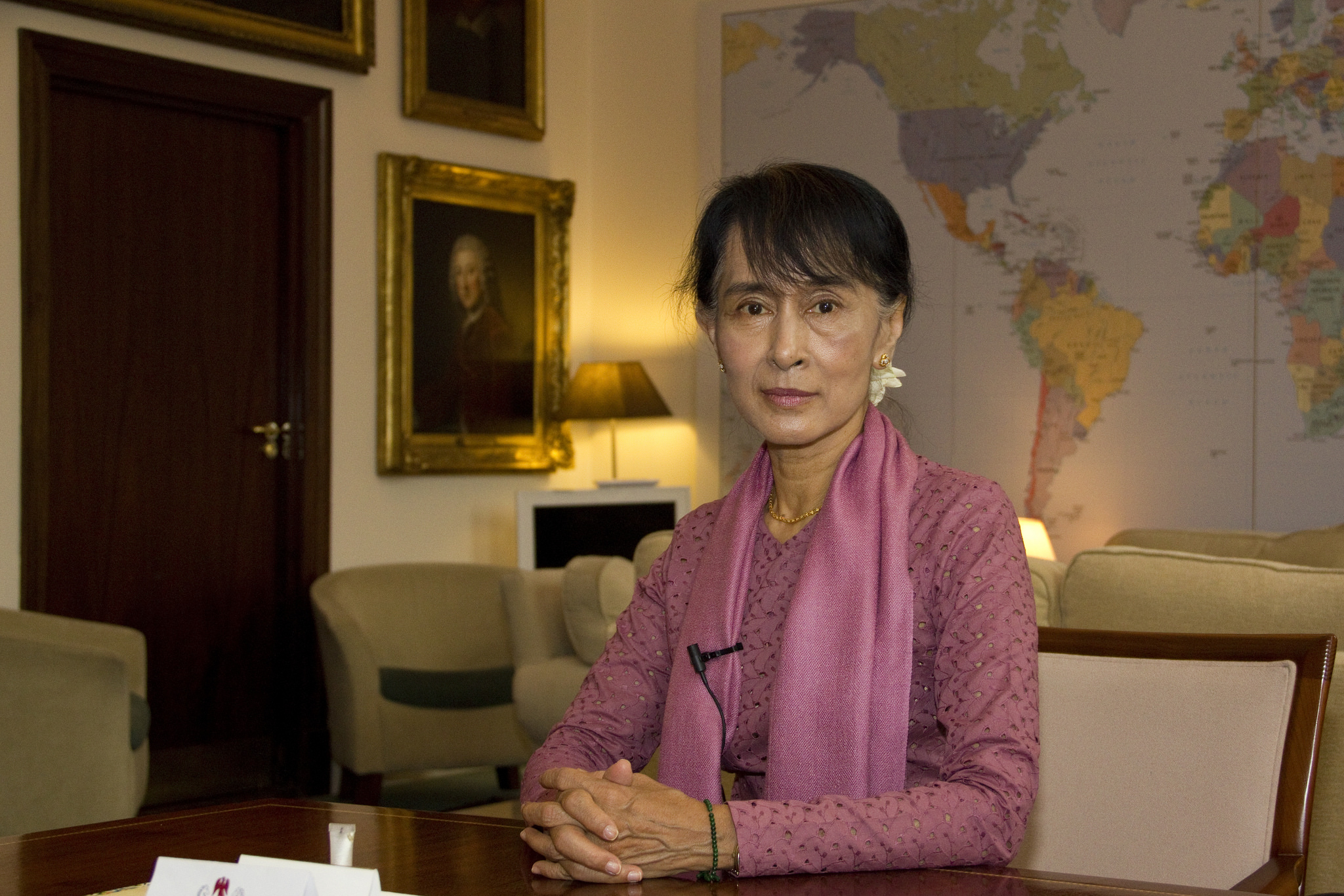 Aung San Suu Kyi in 2012. Photo: UK DFID