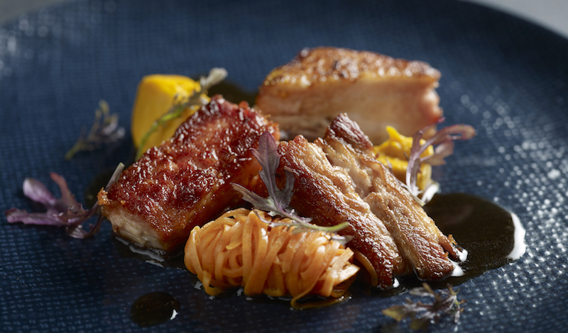 Chargrilled Iberico pork belly