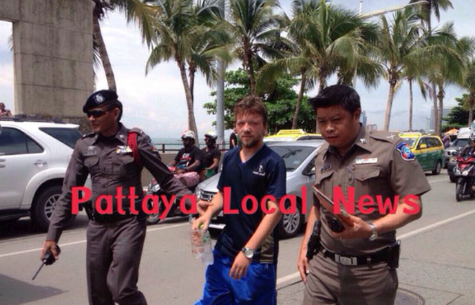 Holst deported Pattaya