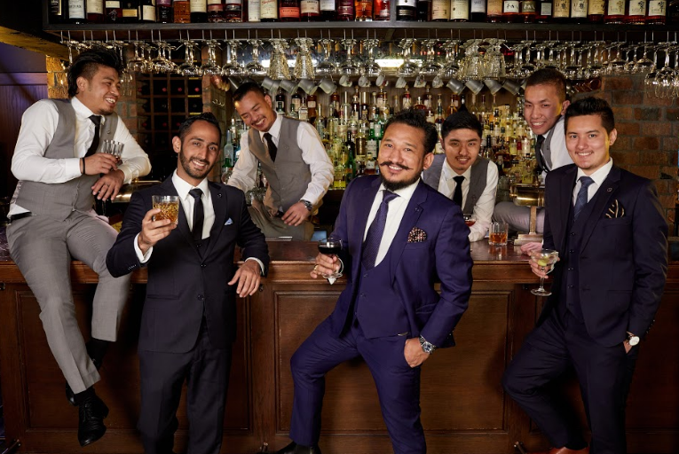Some of the nominated bartenders at Hong Kong’s Stockton. 