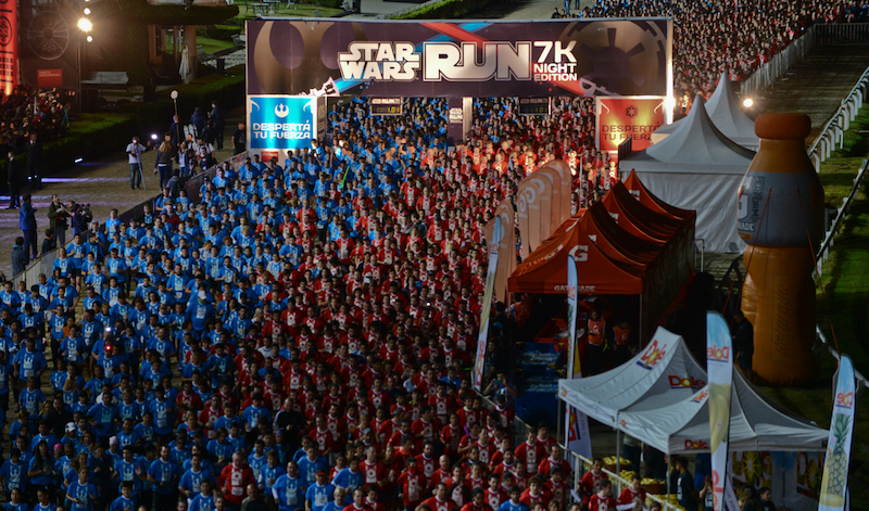 Star Wars Run 2015 in Buenos Aires. Photo: Walt Disney