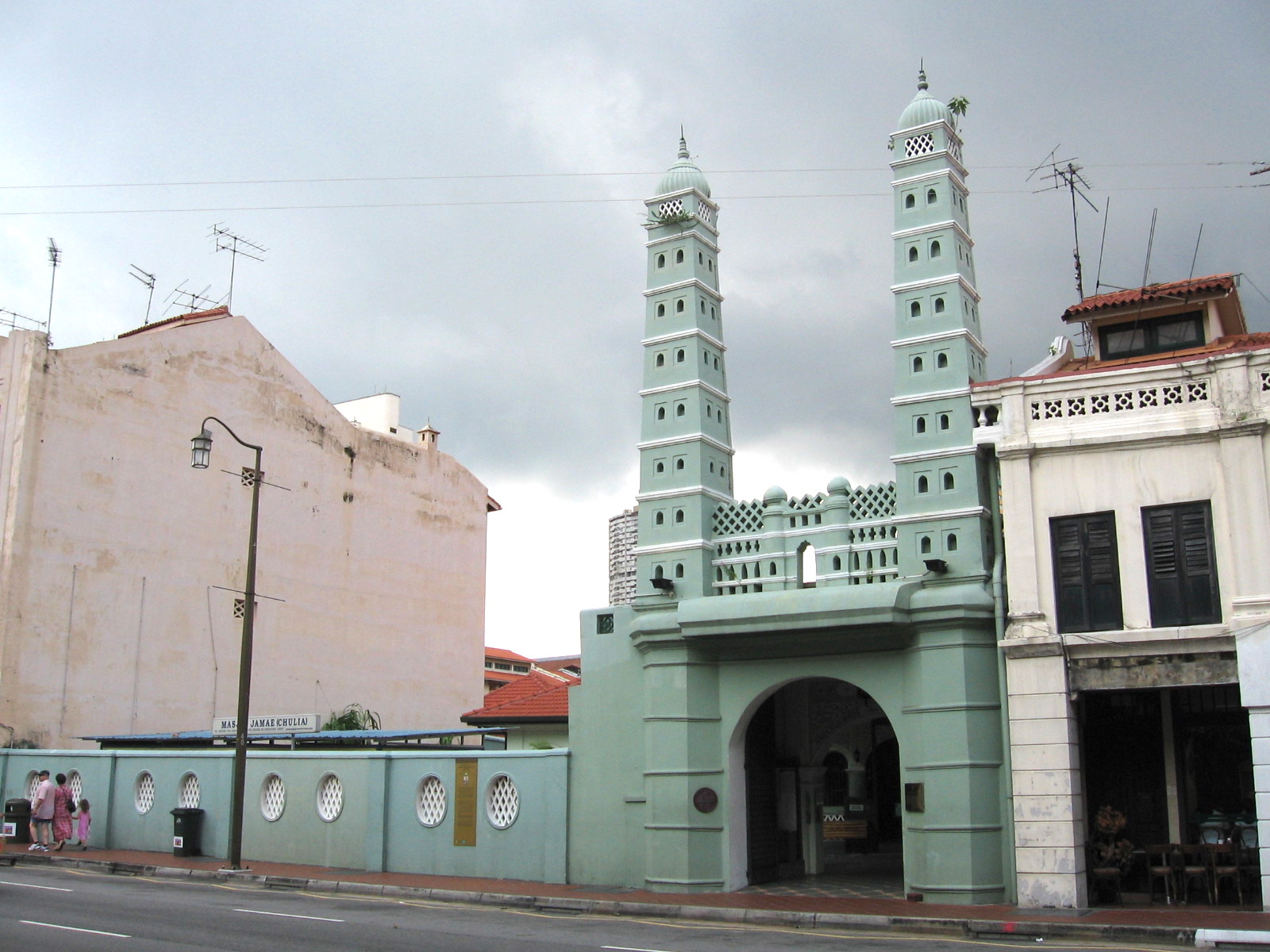 Masjid Jamae, where Nalla Mohamed Abdul Jameel had been chief imam for the past seven years. Photo: Wikimedia Commons