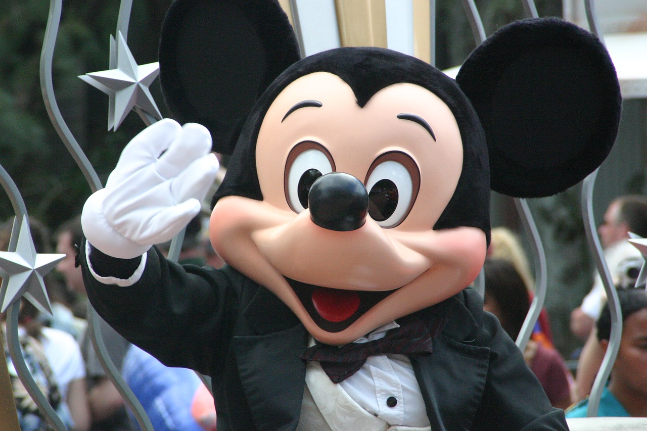 Disney icon Mickey Mouse. Photo: Pixabay