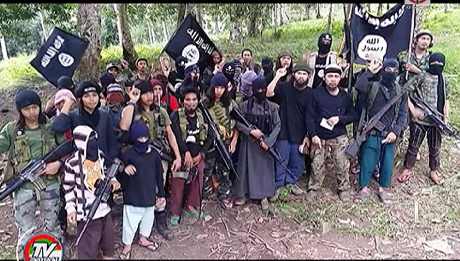 Abu Sayyaf Group. PHOTO: Screenshot from ABS-CBN file footage