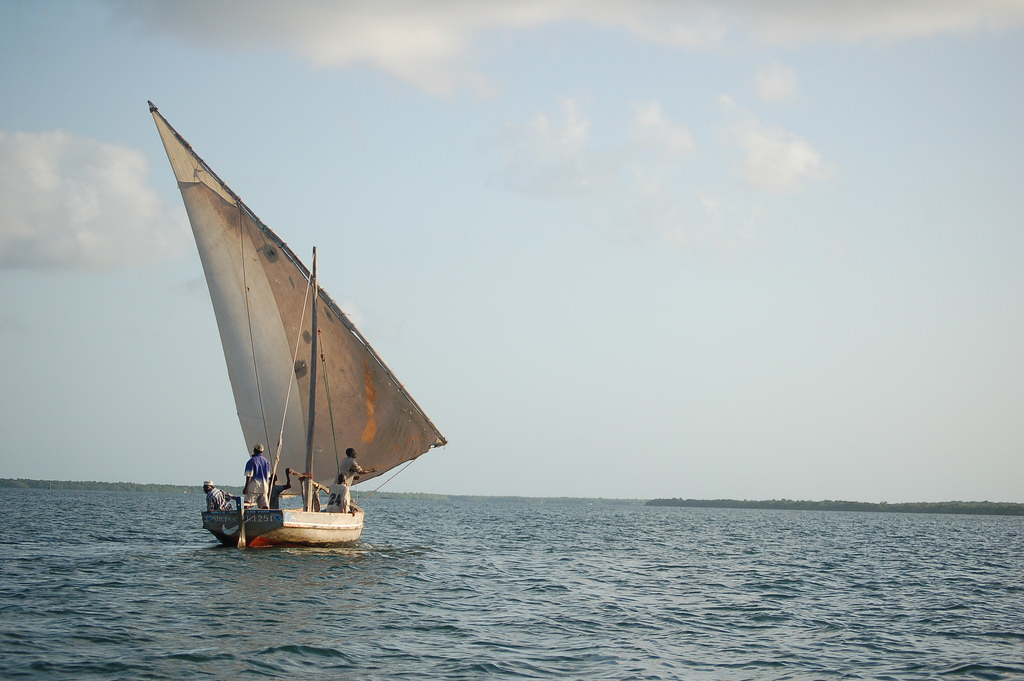 A dhow boat similar to the one Sri Lanka intercepted. Photo: Flickr / Erik (HASH) Hersman