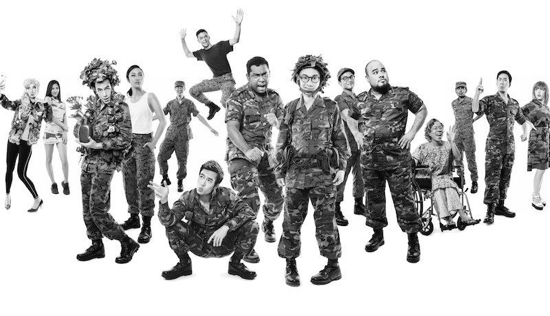 The cast of Army Daze 2. Photo: Army Daze 2.