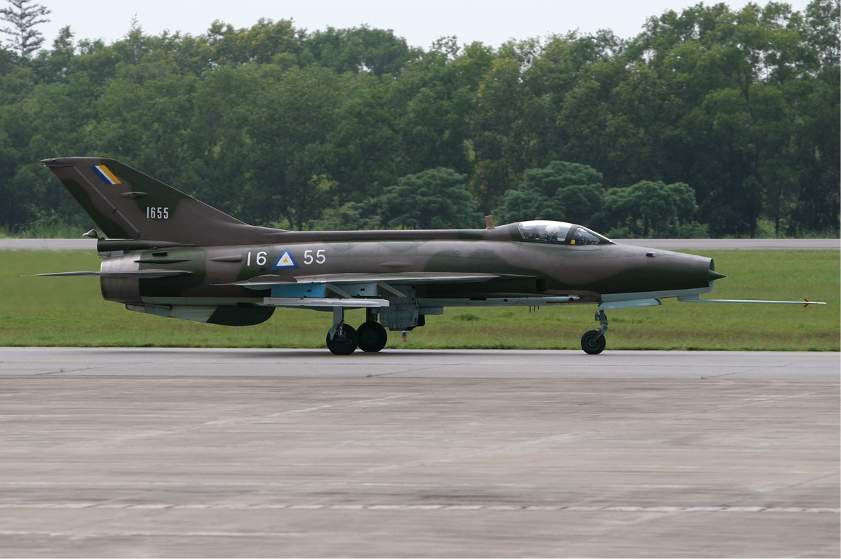 Myanmar Air Force Chengdu F-7M. Photo: Wikimedia Commons / M Radzi Desa