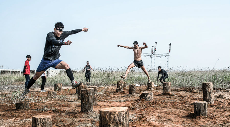Crawl, run, leap through obstacles at Spartan Race Thailand