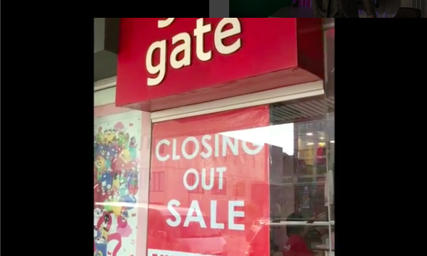 The last Gift Gate branch is closingg on May 31. PHOTO: Instagram/Julius Babao