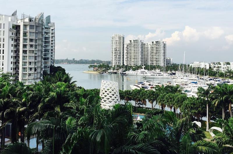Sentosa Cove, where a big portion of Singapore’s wealthy reside. Photo: Oleg Pronin/ Facebook