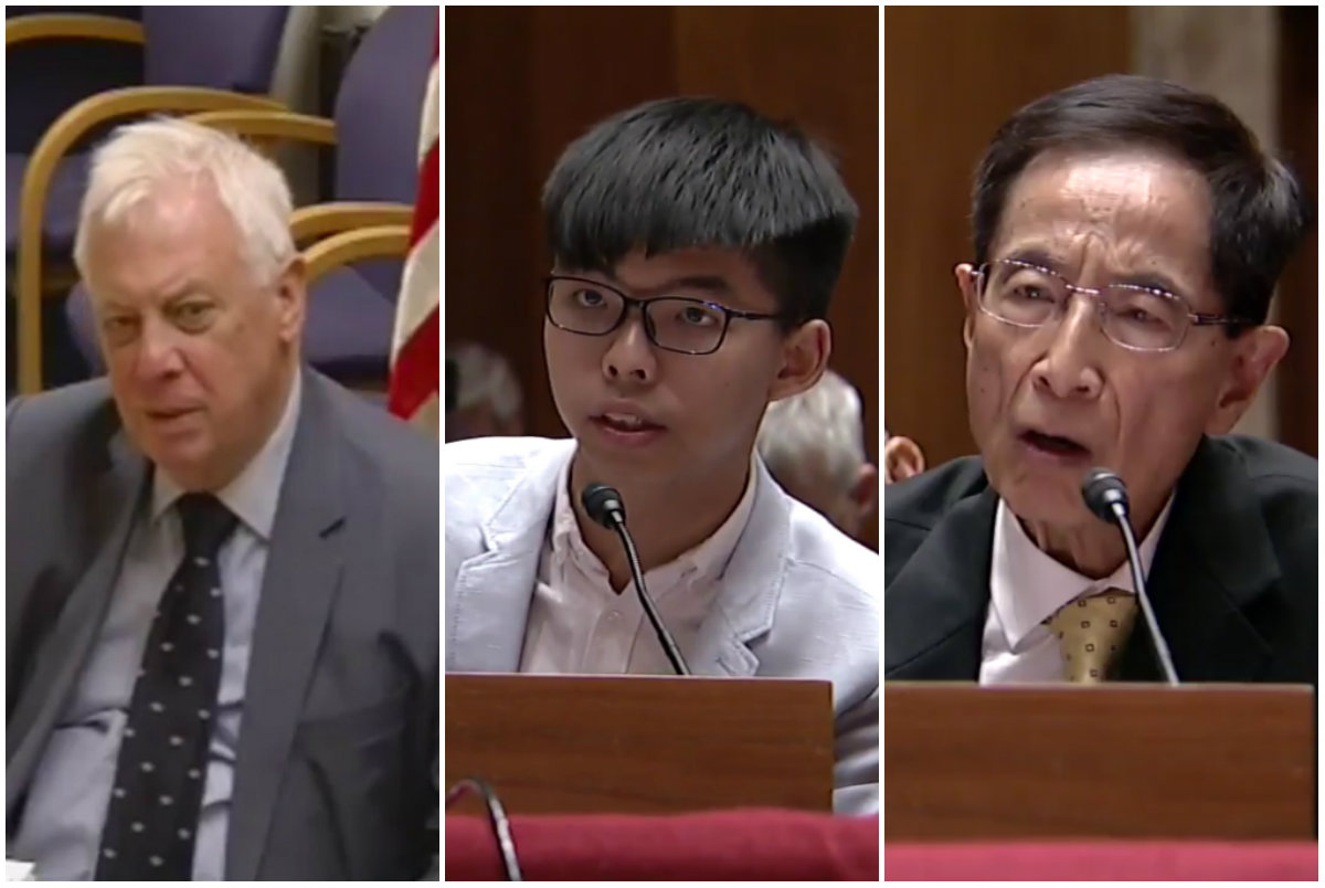 Screenshots: Congressional-Executive Commission on China via Youtube
