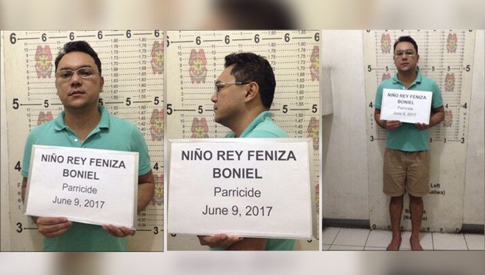 Mugshots of Niño Rey Boniel, prime suspect in the murder of Bohol Mayor Gisela Boniel. PHOTOS: PRO-7