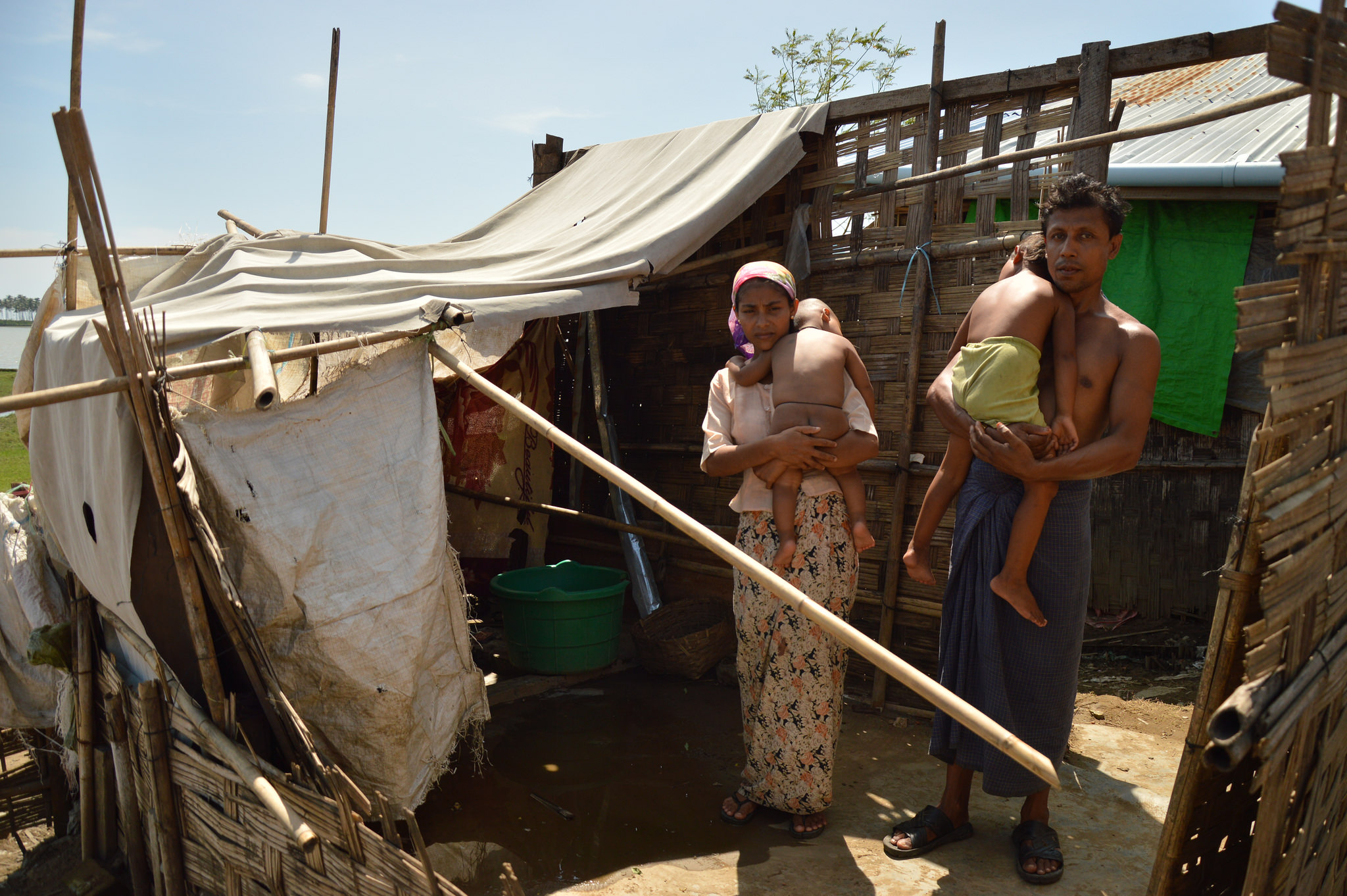 Displaced Rohingya in 2015. Photo: EU/ECHO/Pierre Prakash