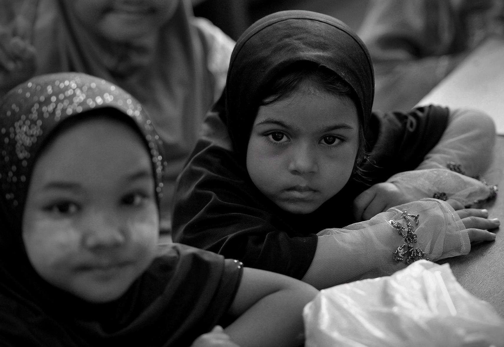 Rohingya children in Malaysia. Photo: Wikimedia Commons / Firdaus Latif