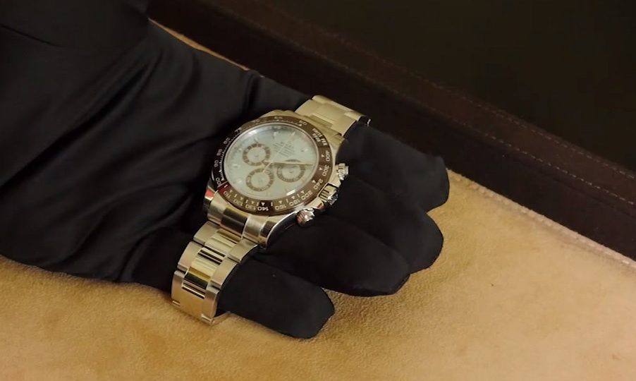 The 50th anniversary Rolex Cosmograph Daytona is worth around HKD420,000. Screenshot (for illustration): Money Watches via Youtube