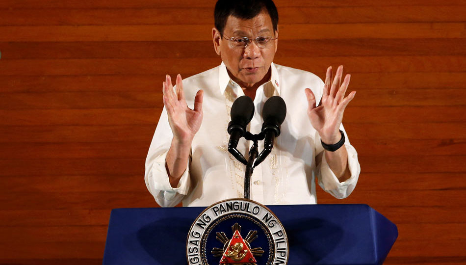 President Rodrigo Duterte during his first State of the Nation Address. FILE PHOTO: ABS-CBN News